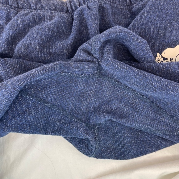 Roots Canada Sweatpants Navy Blue Open Leg Men’s Size Medium - Picture 6 of 14